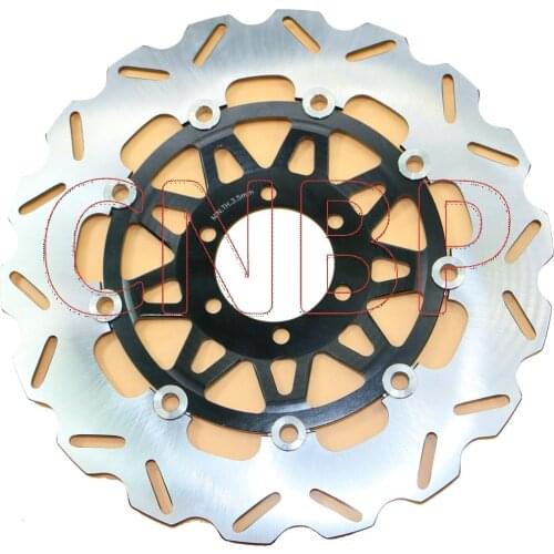 Front Rear Disc Rotor for YAMAHA FZR 600 FZR600 1989 &up TDM 850 TDM850 1991 - 1995 TRX 850 TRX850 XJR 400 R XJR400 1995 &up