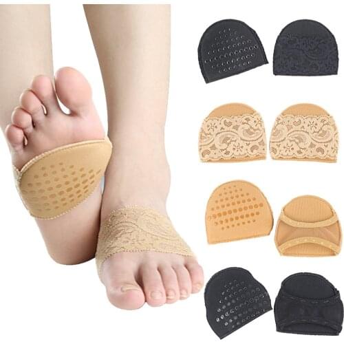 Invisible Forefoot Pad Insoles For Shoes Women High Heel Flip-flops Pain Relief Non-slip Forefoot Shoe Insoles Inserts Foot Care