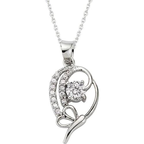 Tevuli 925 Sterling Silver Heart Women Necklace