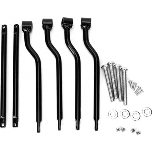 Universal Motorcycle Side Saddle Bag Mount Bracket Support Bars Accessory Iron Saddle Bag Mount New Arrivals