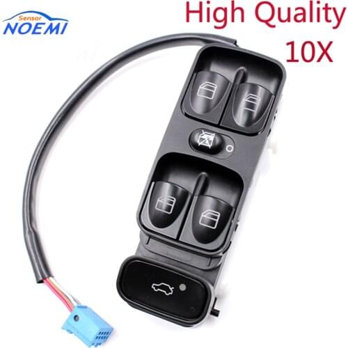 YAOPEI 10 pieces A2038200110 2038200110 2038210679 A2038210679 Power Window Switch For Mercedes C Class W203 C180 C200 C220