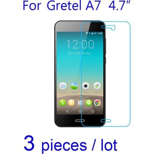 3pcs/lot Phone Screen Protectors Guard for Gretel A7 Mobile LCD Soft Clear/Matte/Nano Anti-Explosion Protective Films