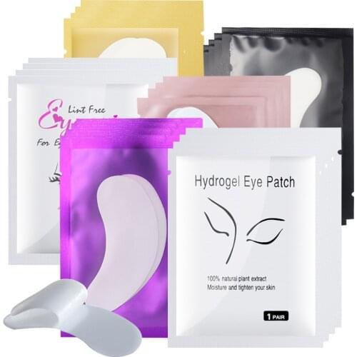 1400 pairs Eyelash Extension Patches Under Eye Pads Set Eyelashes for building Eye Patches Pads Tips Sticker Wraps Makeup Tools