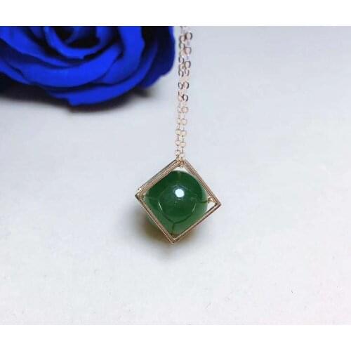 18k gold and Tian Biyu clavicle chainh38