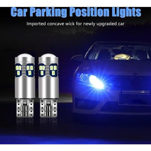 2pcs T10 LED Bulbs For Volkswagen VW Passat B5 B6 B7 B5.5 CC Bora Tiguan Touareg Touran Jetta Polo Car Parking Light Accessories