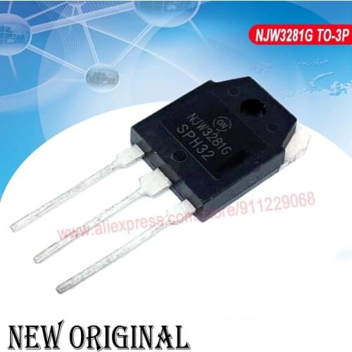5 Pieces) NJW3281G TO-3P 250V 15A / NJW21193G 16A 250V / NJW0281G NJW0302G TO-3P