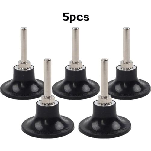6pcs Lots of Backing pad 2inch 1/4" 6mm Shank Lock Rotary Sanding Disc Holder for Roloc Discs 2pcs
