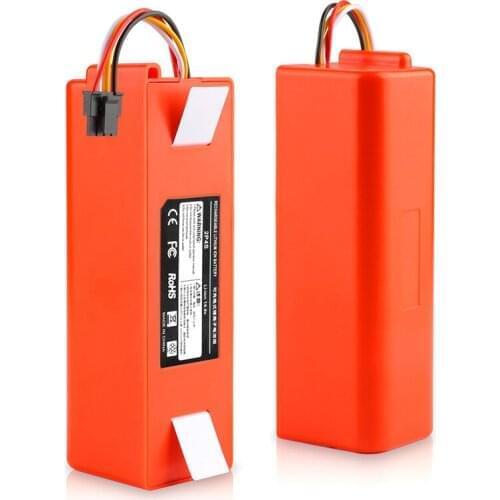 6500mAh battery for xiaomi mi robot Vacuum cleaner parts for xiaomi 6.5Ah Accessories Roborock S50 S51 with high quality