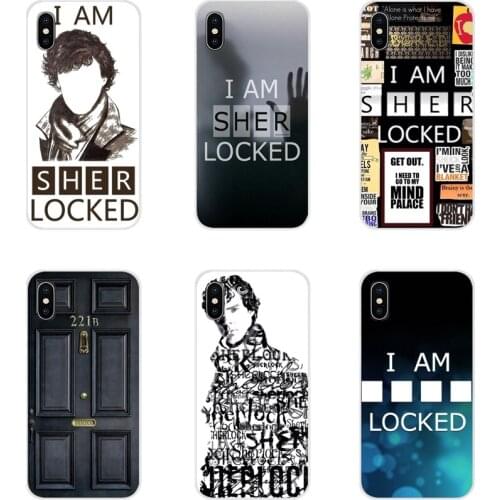 Sherlock Moriarty 221B Accessories Phone Cases Covers For Huawei Y5 Y6 Y7 Y9 Prime Pro GR3 GR5 2017 2018 2019 Y3II Y5II Y6II