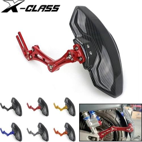 Motorcycle Mudguard Rear Fender Extension Splash Pad CNC Aluminum Accessories for YAMAHA Y15ZR EXCITER MXKING SNIPER150 MSX125