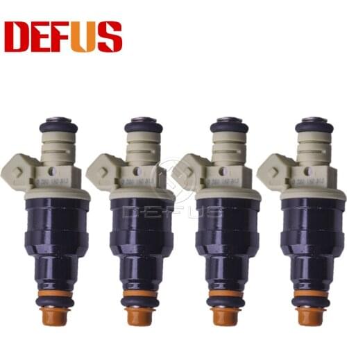 DEFUS 4 Pieces high quality gasoline Fuel Injector nozzle OE 0280150813 For CHRYSLER BARON DAYTONA 2.2i Turbo EDR Engine parts
