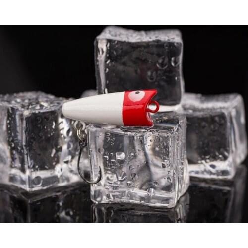 DOSECCA Floating water fishing lures,5color for choose,mini popper,size 25mm 1.5g, Fishing Tackle Artificial Lures Bait