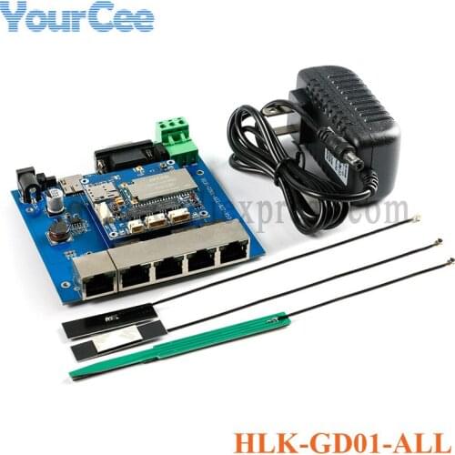HLK-GD01-ALL HLK-GD01N 4G to WIFI Wireless Network Routing Module Development Board Kit 4g Communication Module