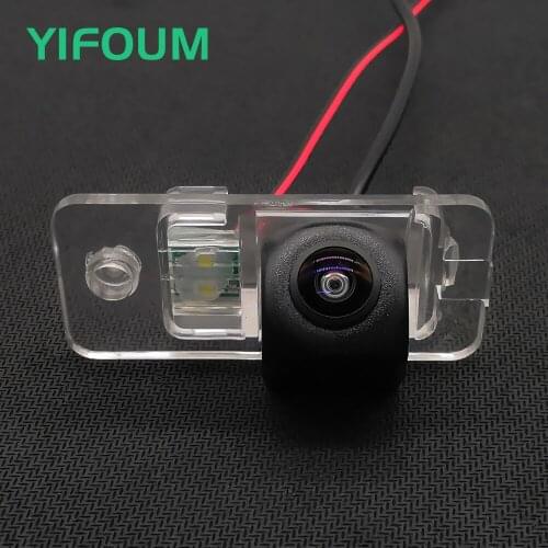 YIFOUM Fisheye Lens Starlight Night Vision Car Rear View Camera For Audi A3 S3 A4 S4 B5 B6 B7/A6 C6 S6 RS6/Q7 SQ7 4L/S5 A6L A8
