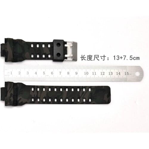New arrival Camouflage resin strap case men for Casio G-SHOCK GD-100/110/120 Watch Accessories or casio Watches Watchband