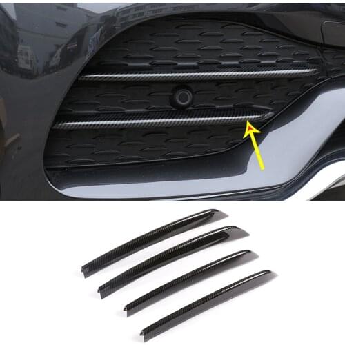 Car Exterior Front Fog Lamp Cover Trim Accessories For Mercedes Benz GLC Class X253 2020