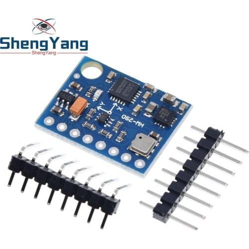 TZT GY-87 10DOF Module MPU6050 HMC5883L BMP180 GY87 Sensor Module GY87 For Arduino