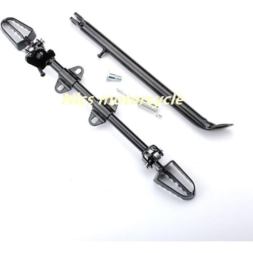 Small Dirt PIT Bike Footpeg Mount Rest Kick Stand SDG SSR Coolster Lifan 110cc 125cc Frames Fittings