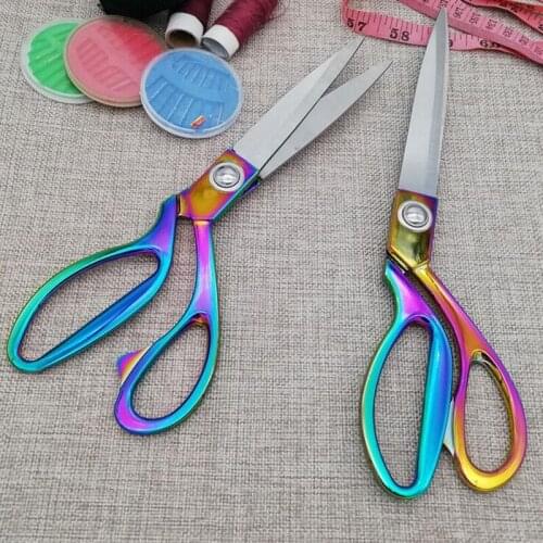 Stainless Steel Cutting Scissors Sewing Tailor Scissors Professional Scissors Sharp Cutter Thread Tool Trimming Handmade Blade