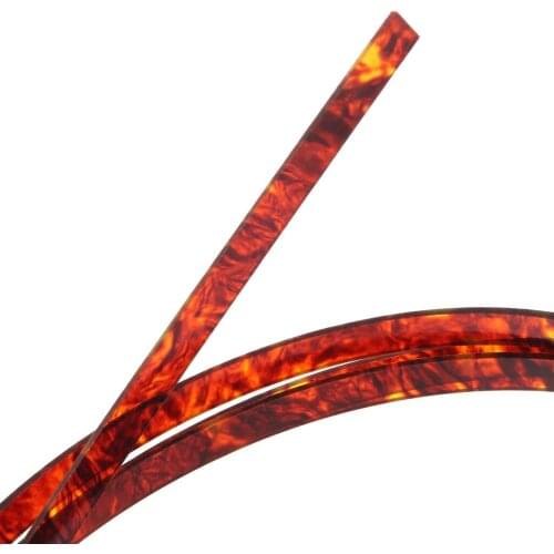 Plastic Purfling Strip Inlay Body Project 1650 x 6 x 1.5 mm for Wood Classical Guitar