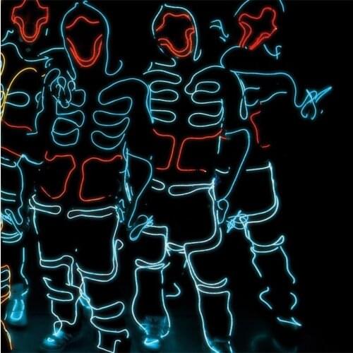 Gifts for the new year new design LED Robot suits/LED Costume /LED Clothing for stage show/DJ party christmas decorations 2021