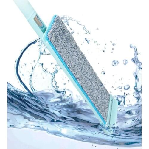 Mop Floor Cleaning System - with 48in Stainless Stee Extendable Handle - Household Cleaning Supplies and Tools Microfiber