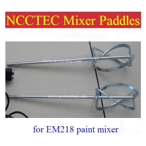 NCCTEC mixer paddles for Hand Paint Mixer DOUBLE shaft EM218 (2 pcs per package)