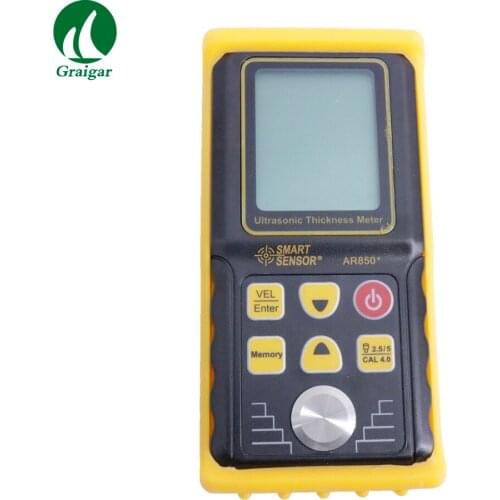 Smart Sensor Ultrasonic Thickness Meter AR850+ Measuring Range 1.2-225.0mm
