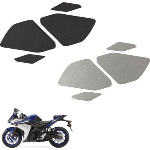 Snake Skin Tank Pads Grips Handmade For Yamaha YZF-R3 YZF-R25 2015 2016 2017 2018