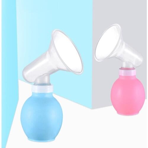 1Pcs Baby Milk Saver Portable Breast Pump Manual Breast Milking Machine Breast Milk Suction Device Maternal Milk Feeding Partner