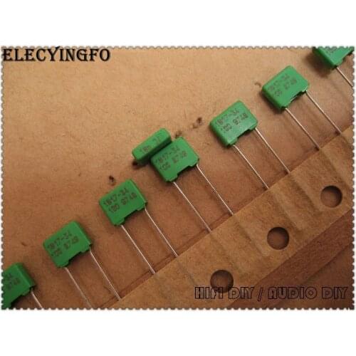 10PCS/50PCS MKT1817 Series 0.018uF 100V 100v0.018uf 18nF 183 Film Capacitor