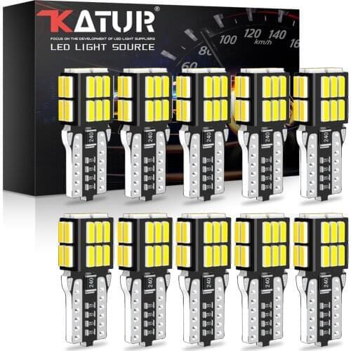 10pcs T10 W5W 2825 LED Canbus No Error Parking Lamp for Kia Sportage Rio 2 3 4 2005-2020 Mercedes Audi BMW Toyota 12V LED Lights