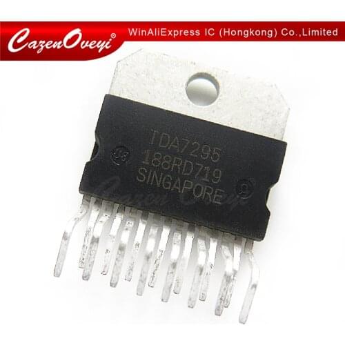 2pcs/lot TDA7295 7295 ZIP-15 In Stock