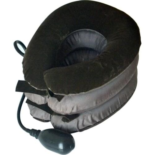 5Pcs Neck Cervical Traction Device Air Soft Inflatable Collar Traction Brace Device Comfortable Neck Massage Nursing Accessories