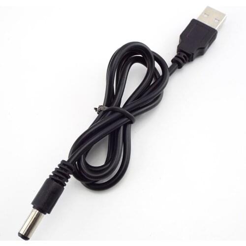 5V 9V 12V Type A USB Power Boost Line DC Step UP Module USB Converter Adapter Cable 5.5mm*2.1mm Plug Jack Power Cable Connector