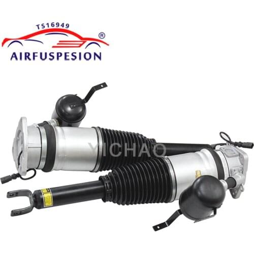 2PCS/Pair For Audi A8 D3 4E Quattro Rear Air Suspension Shock Absorber Strut Spring 4E0616002N 4E0616001E 4E0616002E 2004-2010