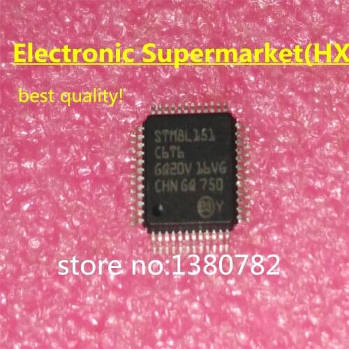Free Shipping 10pcs/lots STM8L151C6T6 STM8L151 QFP-48 New original IC In stock