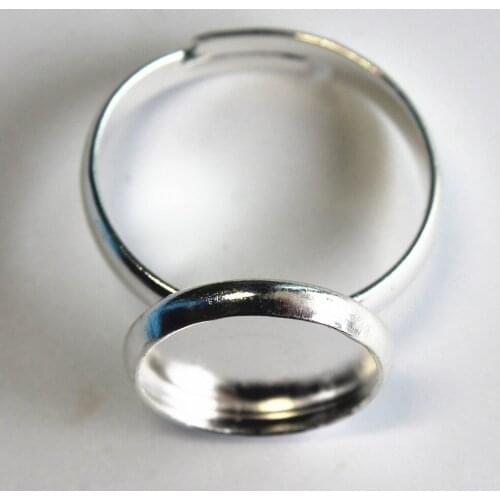 Hot 1pc Steel Round Cup Ring for Eyelash Grafting with Adjustable Blanks Eyelashes Extention Tools
