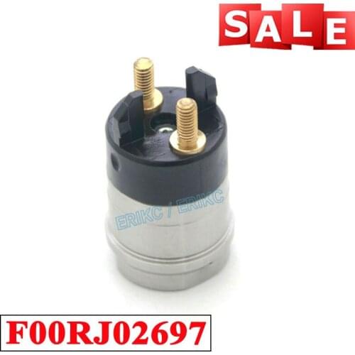 ERIKC F00RJ02697 (F00R J02 697) Injection Solenoid Valve Set F 00R J02 697 CR Injector Solenoid Connection Group for CUMMINS Car