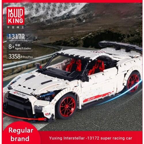 MOULD KING MOC 13172 High-tech Super Racing Building Blocks Model Assembled Childrens Educational Diy Toys Christmas Gifts