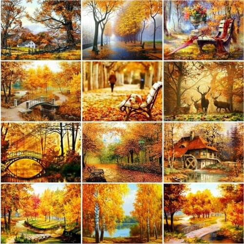 Huacan Paintings By Numbers Landscapes