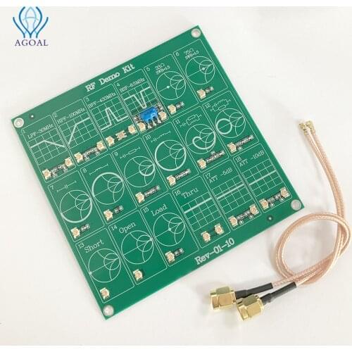 RF Demo Kit NanoVNA RF Tester Board Filter Attenuator for NanoVNA-F Vector Network Anaylzer