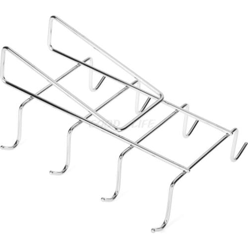 Stainless Steel Kitchen Rack Hanging Coffee Tea Cup Mug Holder Organizer Storage