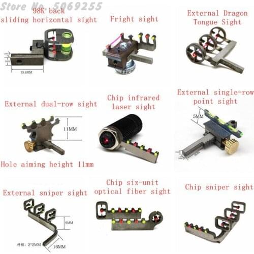 Professional Slingshot Accessories Slingshot Special Sight Level Aiming / Five Aiming/ Sniper Aiming + Slingshot Accessories