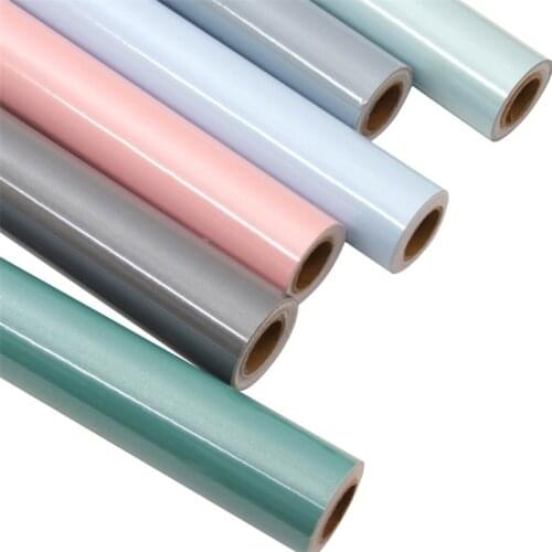 Luxury paint wallpaper self-adhesive murals vinyl waterproof moisture-proof wardrobe desktop bedroom solid film stickers