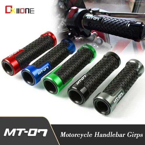 For YAMAHA MT07 FZ07 Motorcycle Handlebar Grips Handle Grip Handle Bar MT 07 FZ 07 MT-07 FZ-07 2014-2020 2016 2017 2018 2019
