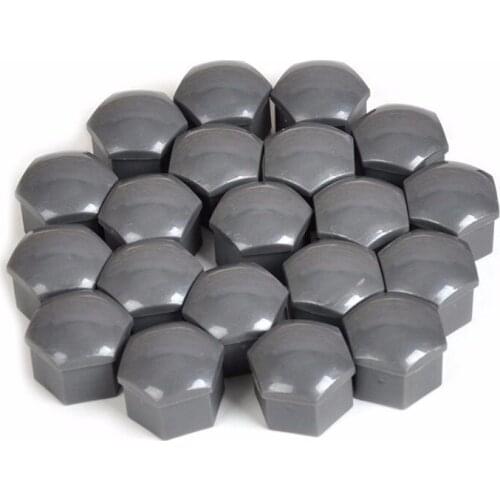 Grey Color Wheel Lug Bolt Cap 321601173A (Set of 20PCS) For Audi and VW