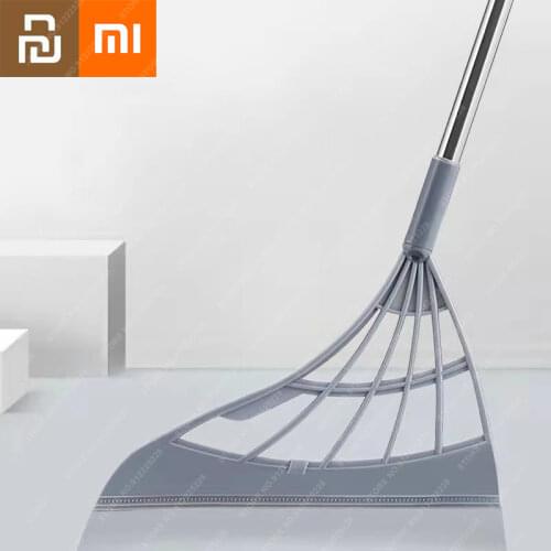 New Xiaomi Broom Sweeping Broom Household Magical Dust Bathroom Sweeping Non Stick Hair Bathroom Mop Wiper Tool Artifact Youpin
