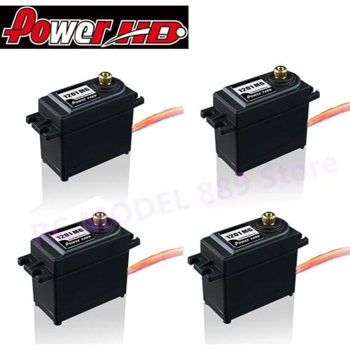 Power HD 13KG metal gear servo 1201MG for 1:10 RC flat sports car / off-road vehicle / short-distance truck