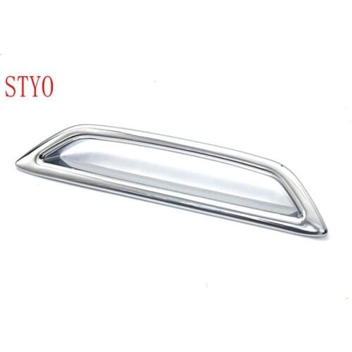 STYO Car ABS Chrome Rear Brake Ligh Lamp Cover Trim for ToyotaS C-HR CHR 2017
